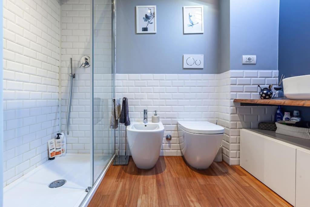 Elegante Loft Su 2 Piani A 5 Minuti Da San Siro Apartamento Milão Exterior foto